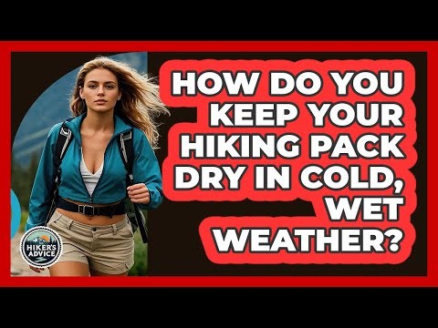 How Do You Keep Your Hiking Pack Dry In Cold, Wet Weather? - The Hiker's Advice