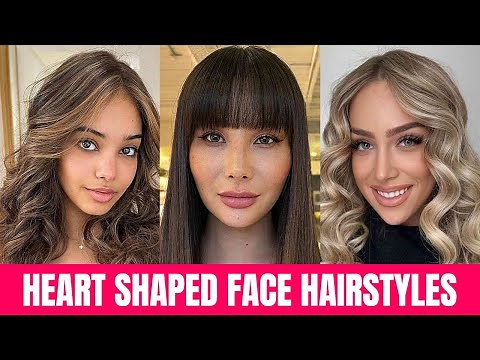 Top 15 BEST Hairstyles For Heart Shaped Face For Girls 2025 | Heart Shaped Face Haircuts Girls | WFS