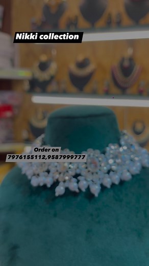 15K views · 104 reactions | New A.D Diamond set . Nikki collection imitation jewellers. 7976155112,9587999777. #jewellers #trendingreels #trendingreelsvideo #reelsviralfb #fbreels | NIKKI Collection | Facebook