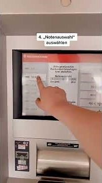 Withdrawing money: Here's how you can choose the denomination of your banknotes at the ATM 💶