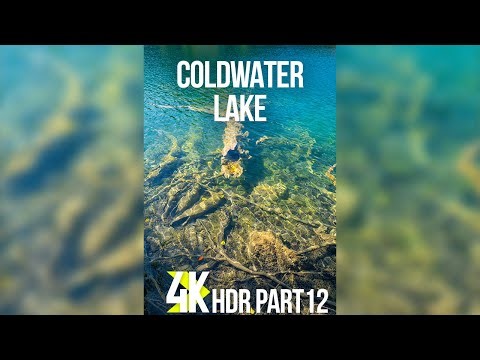 Splashing Waters of Coldwater Lake | 4K HDR Vertical Video with Real Sounds for Stress Relief - #12