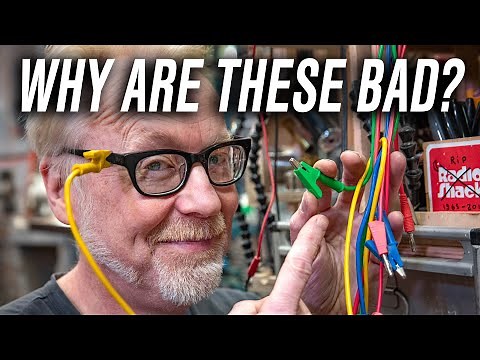 Adam Savage's Alligator Clip Leads Problem