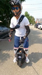 Cruise the streets with freedom and power. INMOTION V14 lets you ride your way — anytime, anywhere. #INMOTIONV14 #UrbanRide #RideFree #ElectricUnicycle | Inmotion Global