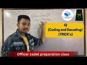 Officer cadet IQ coding decoding tricks || Nepal army officer cadet