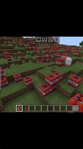 Minecraft me tnt blast #minecraftshorts #tnt