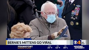 Bernie Sanders's mittens go viral