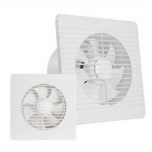 [Hot Item] 6/8/12 Inch Square Low Noise Bathroom Kitchen Ventilation Exhaust Fans