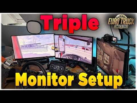 ETS2 - Mehrere Monitore Konfigurieren! 🔥 ETS2 Triple monitor Setup