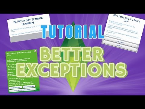 Better Exceptions Mod | LOS SIMS 4 | Tutorial de Instalación