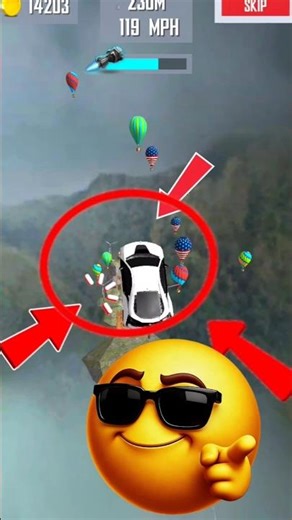 Crazy Car Stunt 😱 Impossible Jump Challenge l #comedy #trending #funny #shorts #trending #comedy