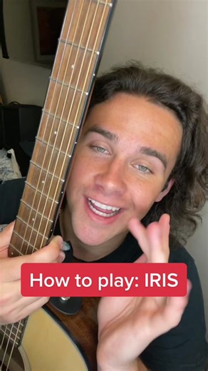 Iris Guitar Tutorial: Learn to Play with Only 5 Chords!