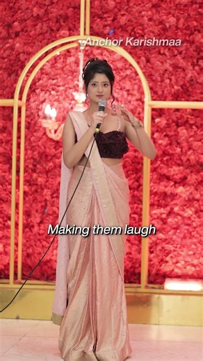 Anchoring for Sangeet function