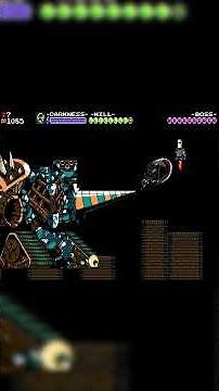 Specter Knight vs Tinker Knight (Shovel Knight Treasure Trove) #shovelknight #bossfight #gaming