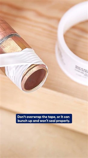 How to Apply Plumbers Tape
