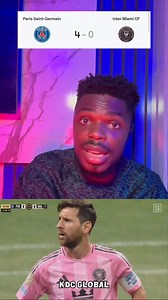 141K views · 9.6K reactions | PSG 4-0 INTER MIAMI | I would have preferred Bayern Munich #cwc #messi #psg #intermiami | KDC Global | Facebook
