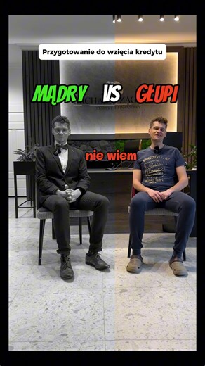 Głupi vs Mądry… czyli jak przygotować się do kredytu w Ełku i nie tracić czasu ani zdolności kredytowej 😅🏦 A Ty — bliżej Ci do GŁUPIEGO czy MĄDREGO podejścia? 😉 Im lepiej przygotujesz dokumenty, tym łatwiej dobrać kredyt hipoteczny, obniżyć ratę i zwiększyć szanse na ofertę, która naprawdę działa. Chcesz przygotować wszystko idealnie pod banki? Napisz do mnie — pomogę Ci ogarnąć cały proces 😎 #ełk #warminskomazurskie #kredythipoteczny #zdolnosckredytowa #kredytmieszkaniowy #ekspertfinansowy 