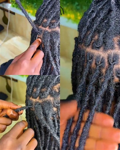 53K views · 653 reactions | How to interlock your dreads without causing splitting . Watch and learn ❤️❤️ #dreads #dreadlocks #hairstylist #HairStyle #hairtransformation #hairextensions | Diseph Benson’s Backup page | Facebook