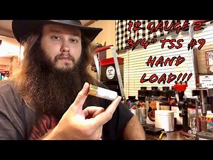 12 Gauge 2 3/4” 1.5oz TSS #9 Turkey Hunting Handload!