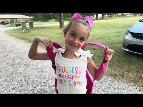 1st day of 3rd grade interview. 📓✏️￼