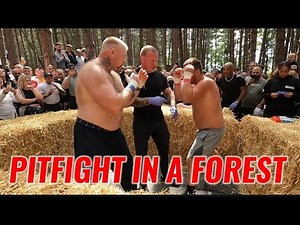 GRIZZLY BEAR in FOREST BARE KNUCKLE FIGHT