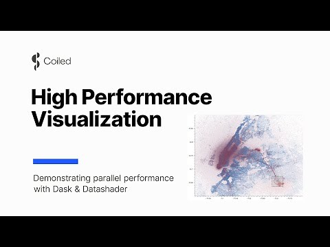 High Performance Visualization | Parallel performance with Dask & Datashader