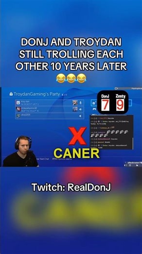 DONJ AND TROYDAN TROLLIN 10 YEARS LATER😂😂 #donj #troydan