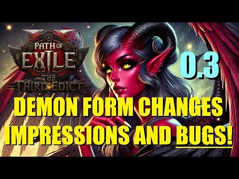 [PATCHED - Spirit Bug FIXED!] Demon Form 0.3 Changes - Impressions and BUGS!