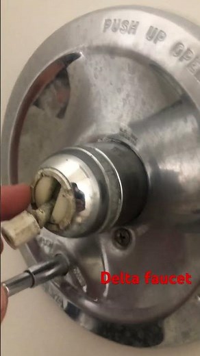 Delta faucet leaking. Here is a quick fix!#plumbing #diy #delta #leaks #bathroom #tricks #quickfix