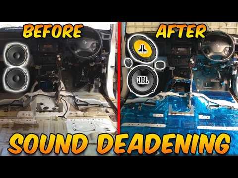 Nissan Patrol Restoration - Ep.5 Sound Deadening + Speakers