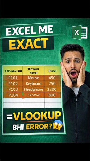 #shorts |VLOOKUP with MATCH in Excel