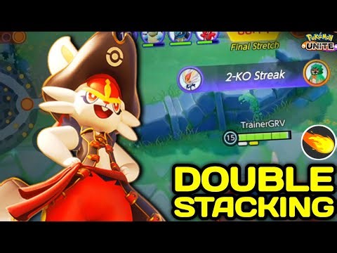 This Double Stacking Cinderace is so Deadly with Pyro Ball in Solo Queue 😳 Pokemon Unite