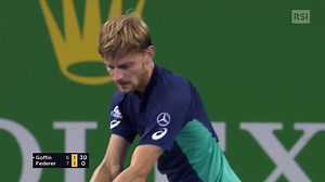 ATP Shanghai, le highlights di Federer - Goffin (10.10.2019) - RSI