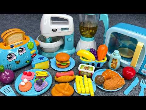 Cooking with Toys! BEST Kitchen Playset 🍽️ Satisfying with Unboxing TOY PLAYSET ASMR