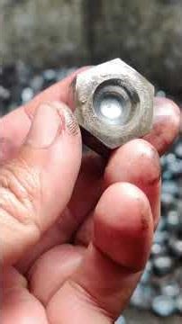 Hexagon Nuts Manufacturing Process | Mass Production in Factory