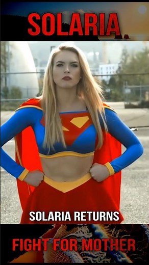 SOLARIA Fight with two SUPER SOLDIERS #Shorts #Superheroine #Solaria #RockyJackson