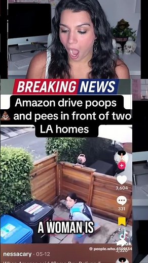 Amazon Delivery Driver POOPS on Someone’s Porch… WHAT?!