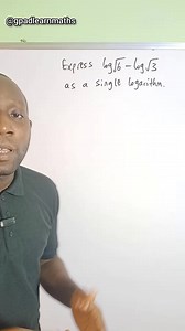 5.2K views · 138 reactions | Applying the Laws of Logarithm. #logarithm #lawsoflogarithm #gpadlearnmaths | Gpad Learn Maths | Facebook