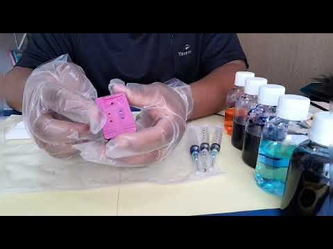 Como recarregar cartuchos coloridos de impressoras HP com kit de recargas Inkcor
