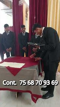 Let's explore the essentials of a formal table setup with glimpses of Trident class.