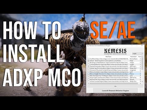 STEP BY STEP GUIDE on How to Install ADXP MCO for Skyrim SE and AE (MO2)