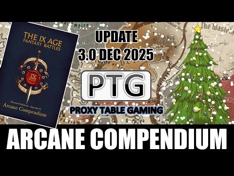 T9A Update Review: ARCANE COMPENDIUM | Proxy Table Gaming