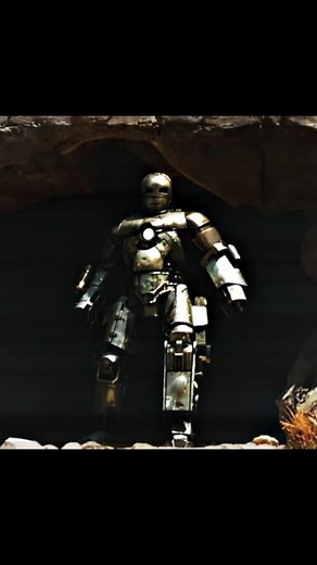 Iron Man's First Escape in Mark 1 Suit #movie #ironman