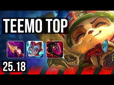 TEEMO vs MORDEKAISER (TOP) | 900+ games | KR Master | 25.18