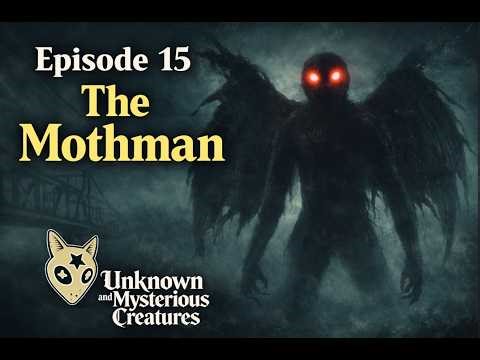 Ep15: The Mothman | Unknown and Mysterious Creatures #mothman #cryptids #cryptozoology #paranormal