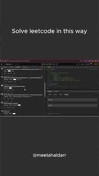 Leetcode is not hard as you think!! | #leetcode #coding