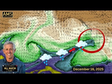 Major West Coast Storm Series Starts | Rain Expands South, Holiday Impacts