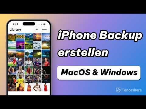 iPhone Backup erstellen: So sicherst du dein iPhone mit dem Mac