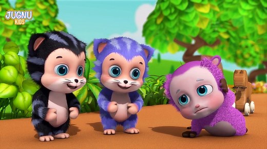 Do Chuhe the mote mote the | Kids Songs | Nursery Rhymes | Hindi Rhymes compilation from Jugnu Kids