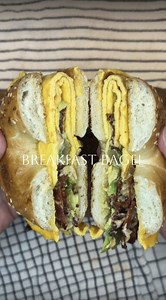 Quick & Easy Breakfast Bagel Recipe