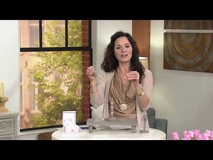 Diamonique Set of 3 Stackable Rings Sterling Silver on QVC